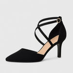 Veylah | Women's Open Toe Block Heel Pumps