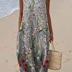 Klara | Robe midi Wildflower