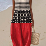 Jane | Robe midi color block