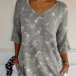 Maribeth | Floral Print Relaxed Top