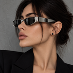 Valenne Sculpted Cat Eye Sunglasses