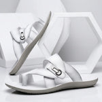 Riviera Crossover Leather Sandals