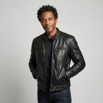 Renzo Leather Moto Jacket