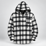 Westmere Plaid Hooded Overshirt