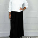Angel | Elegant Knit-Top Maxi Dress