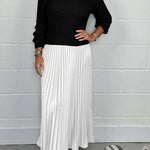 Angel | Elegant Knit-Top Maxi Dress