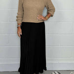 Angel | Elegant Knit-Top Maxi Dress