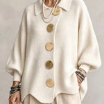 Claire | Elegant Textured Knit Sweater