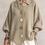 Bella | Elegant Textured Knit Sweater
