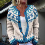 Elena | Handcrafted Vintage Icelandic Cardigan
