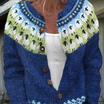 Esperanza | Retro Icelandic Knit Cardigan