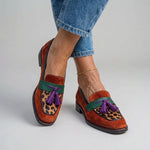 Rihanna | Square-Toe Loafers with Tassels