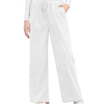 Nadorine Drawstring Long Pants with Pockets
