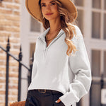 Nadorine Long Sleeve Oversized Knit Sweater Tops