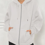Nadorine Women's Oversized Zip Up Hoodies
