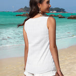 Nadorine V Neck Cami Tank Tops
