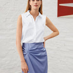 Sleeveless Button Down Tank Tops - Nadorine (Us Only)