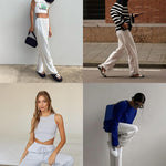 Nadorine Drawstring Long Pants with Pockets