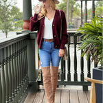 Nadorine Women's Fall Chunky Knit Cardigans