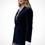 Women’s Blazer with Lapels and Single Button