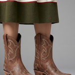 Women's Boots with Embroidered Detailing for All-Season Wear