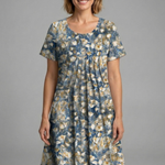 Sienna Clarke | Wildflower Print Midi Dress For Women