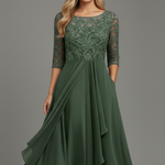Amelia Kelly | Lace Midi Dress For Women