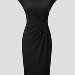 Charlotte Evans | Ruched Knee-Length Dress For Women