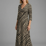 Matilda Ryan | Abstract Print Maxi Dress For Women