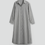 Brooke Henderson | Striped Midi Shirt Dress For Women