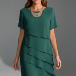 Georgia Mitchell | Layered Midi Dress For Women