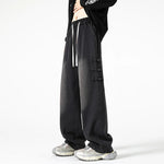 Men's Breathable Denim Wide Leg Pants | Bold Oversized Streetwear Style