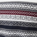 Men's Cozy Cotton Blend Pullover | Elegant Two-Tone Zip Sweater