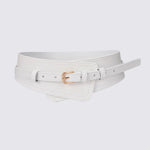 Women's Fashionable Imitation Leather Harness Wide Belt