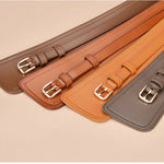 Women's Fashionable Imitation Leather Harness Wide Belt