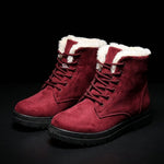 Women's Faux-Fur Lined Waterproof Winter Boots | Comfortable All-Day Wear Design