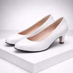 Women's Glossy Pumps | Refined Office Fit