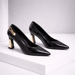 Women's Leather High Heels | Stable Occasion Fit