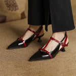 Women's Leather Mary Jane Heels | Secure Refined Fit