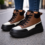 Women's Leather Platform Sneakers | Modern Everyday Fit