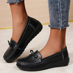 Women's Leather Slip-On Loafers | Flexible Everyday Fit