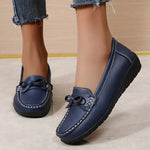 Women's Leather Slip-On Loafers | Flexible Everyday Fit