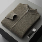 Men's Soft Wool Blend Jacket | Structured Minimalist Elegance