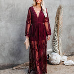 Grace Alderton | Lace Maxi Evening Dress For Women