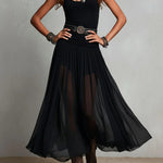 Odette | Elegant Tulle Maxi Dress