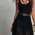 Odette | Elegant Tulle Maxi Dress