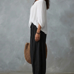 Amelia | Off-Shoulder Top & Lantern Pants Set