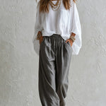 Margaret | Relaxed Top & Wide-Leg Pants Set