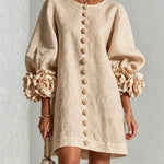 Ainsley | Button-Down Mini Dress