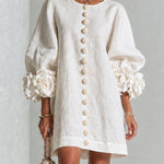 Rosalie | Button-Down Mini Dress